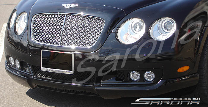 Custom Bentley GTC  Convertible Front Lip/Splitter (2003 - 2009) - $890.00 (Part #BT-003-FA)
